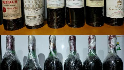1982年拉菲、木桐、拉圖、瑪歌與侯伯王五大一級酒莊同年份比較