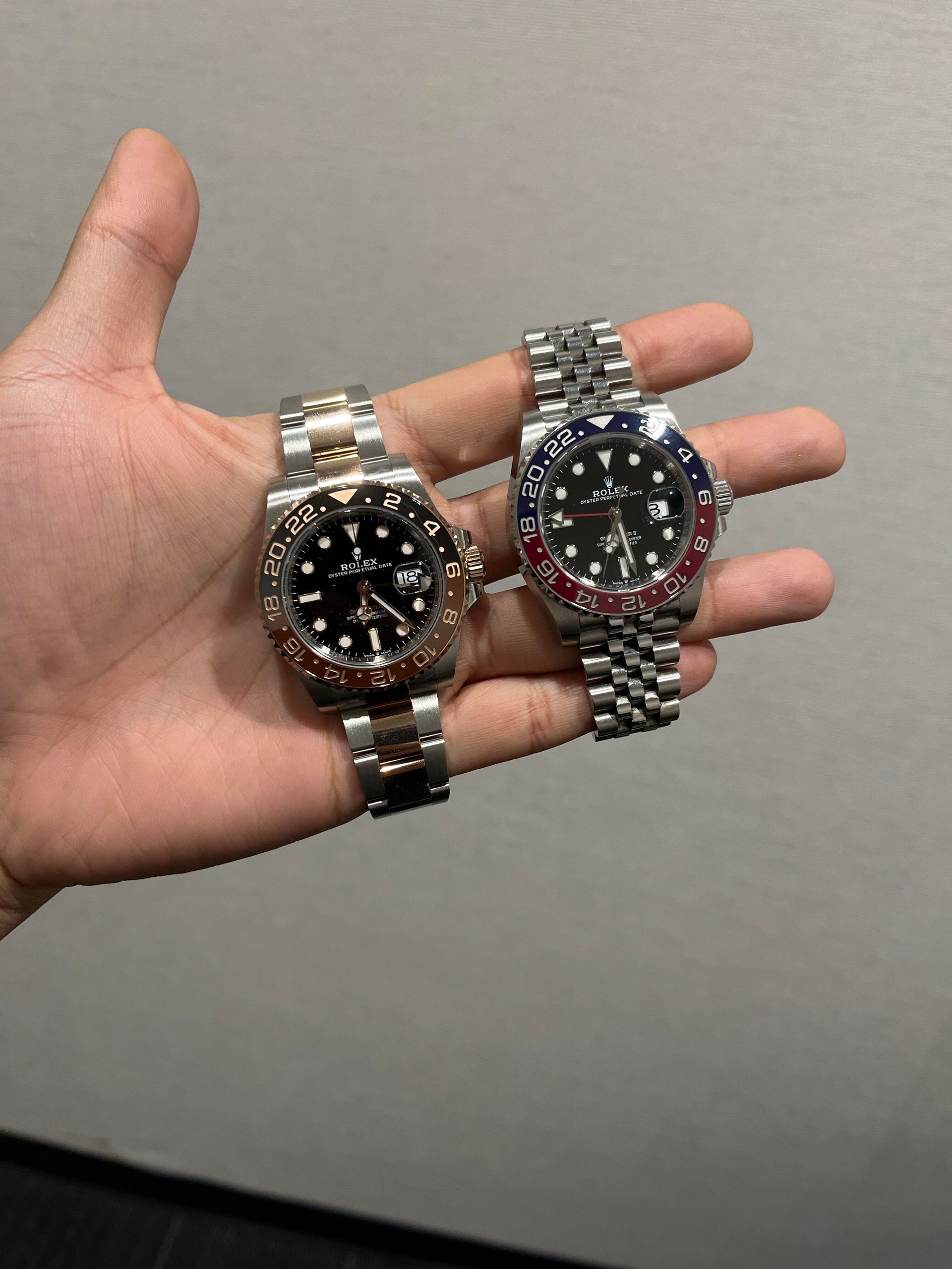 勞力士 GMT-Master II 百事圈、可樂圈與藍黑蝙蝠俠回收估值主題視覺