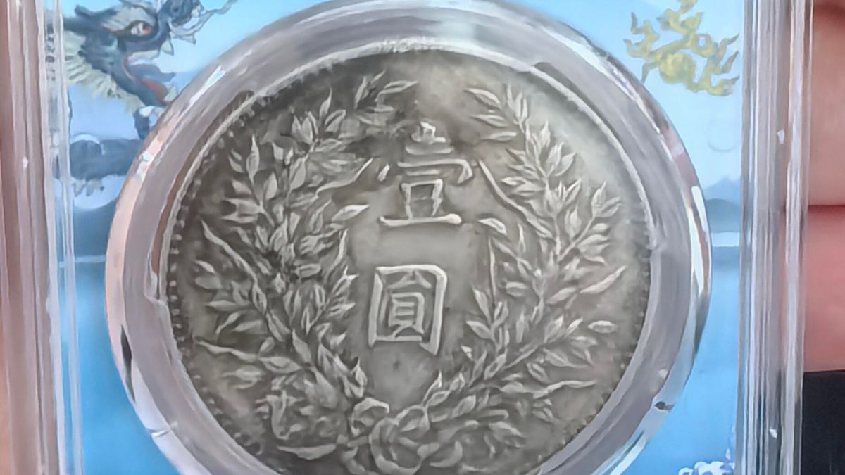 袁大頭O記、三角圓、甘肅人像與甘肅加字主要觀察位置