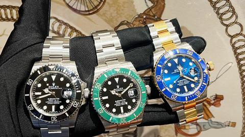 勞力士 Submariner 綠水鬼、黑水鬼、紅水鬼版本差異與回收