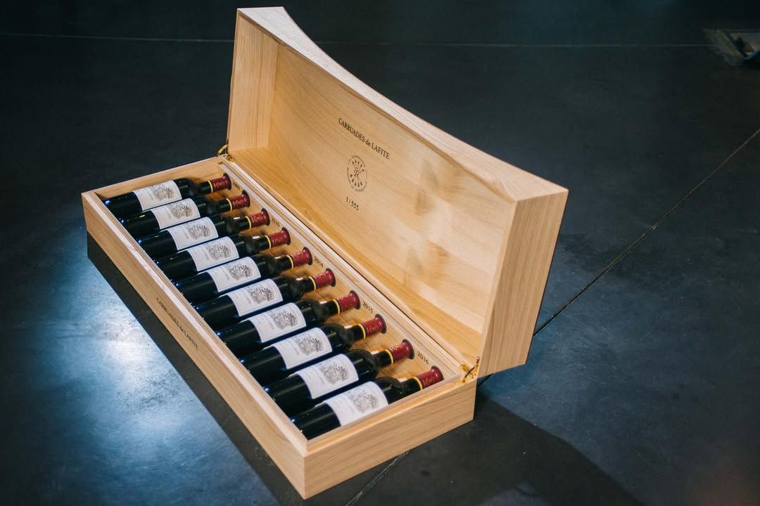 拉菲古堡現代葡萄園景觀