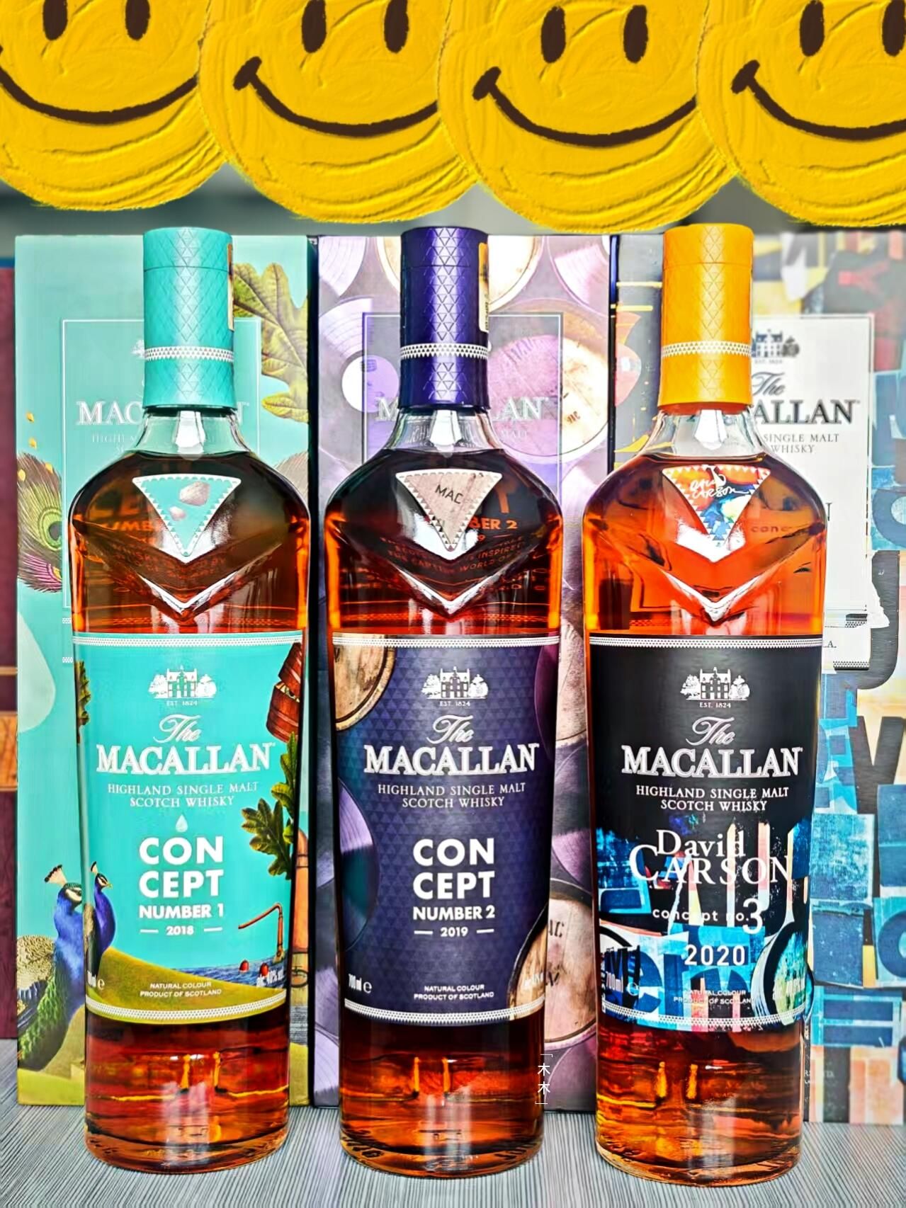 Macallan Concept 三部曲與 Harmony 年度系列回收比較