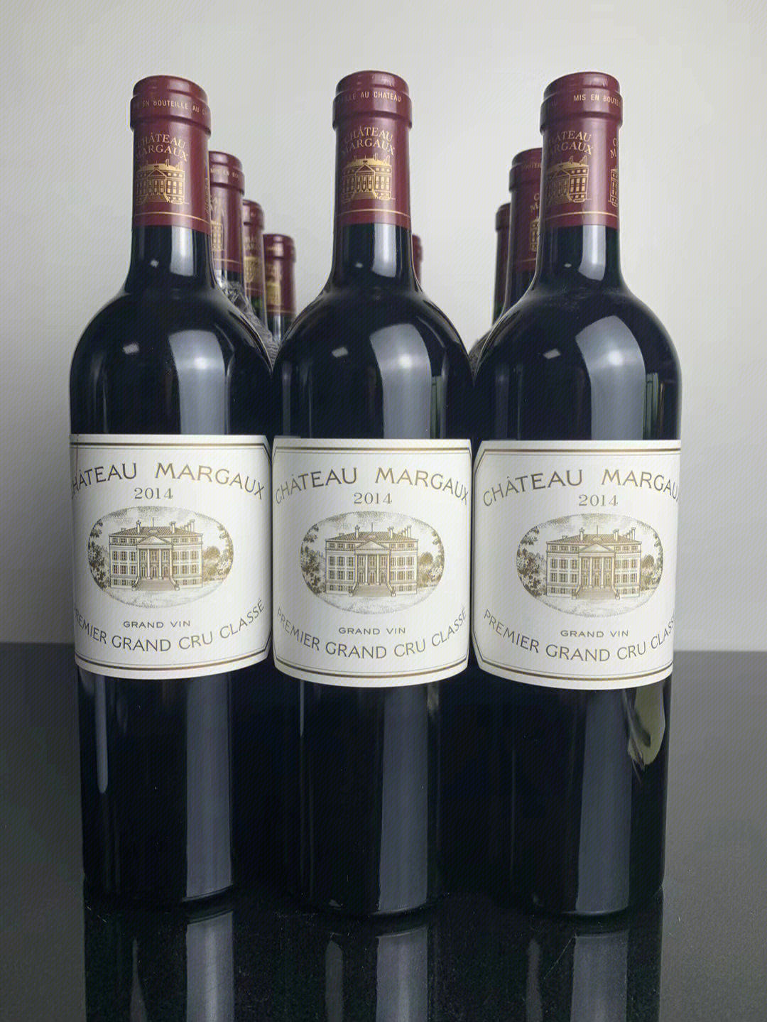 瑪歌紅酒液位分級與估價判讀示意圖