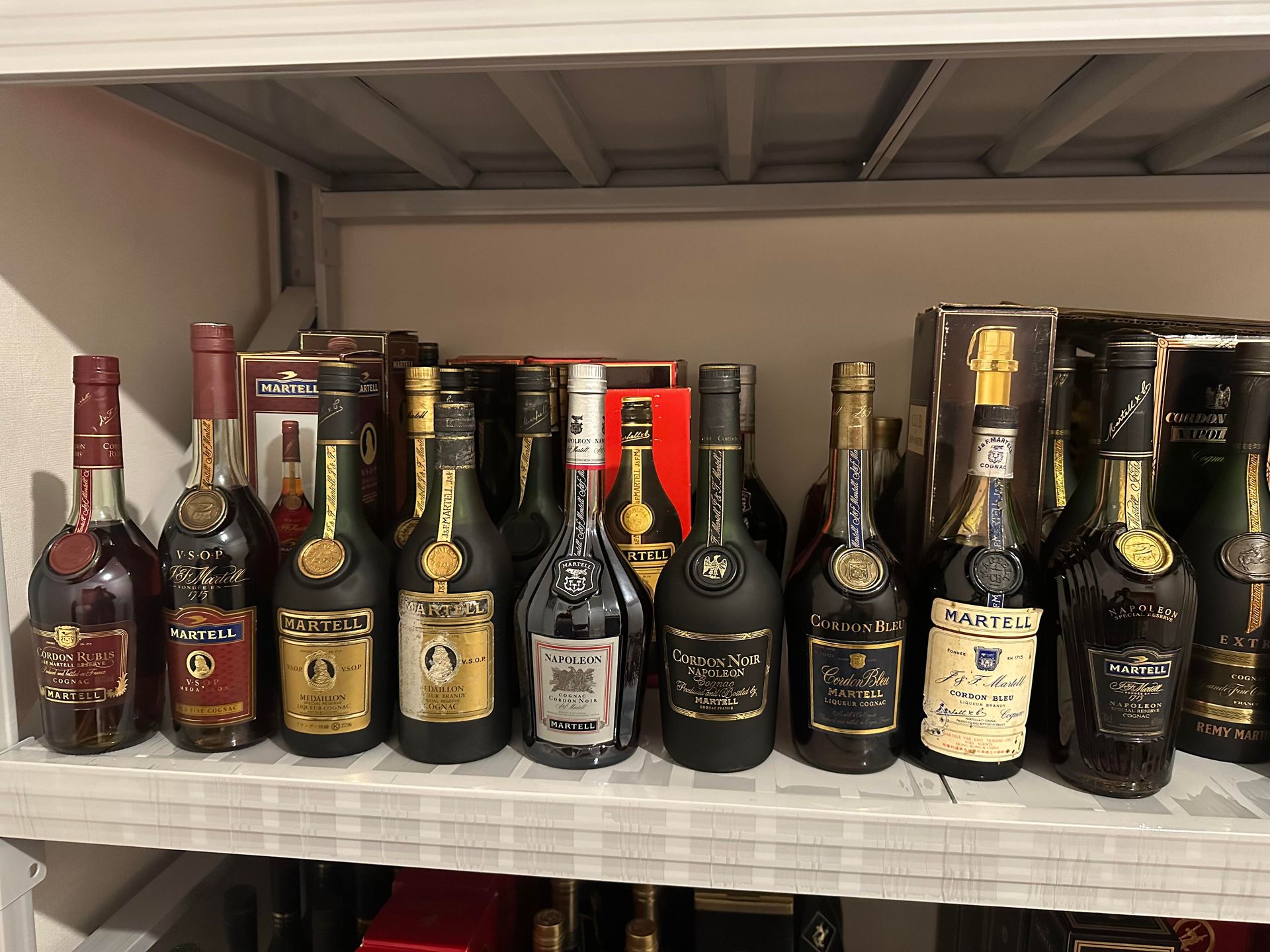馬爹利 Martell 收藏展示