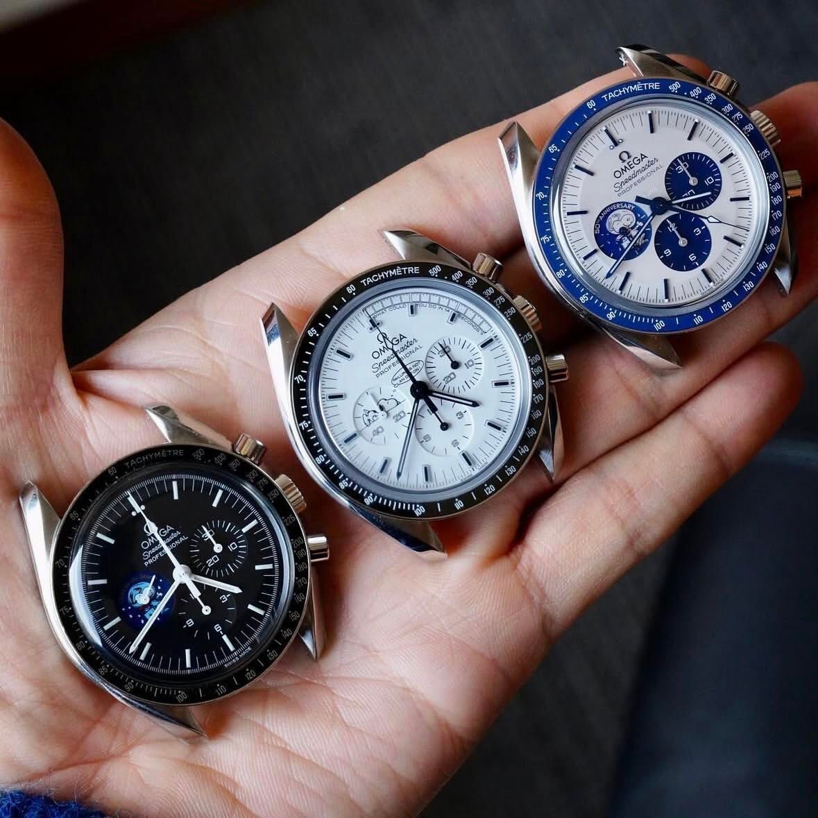 Omega 超霸、海馬與星座的完整型號、鏡面、底蓋及錶帶配置核對