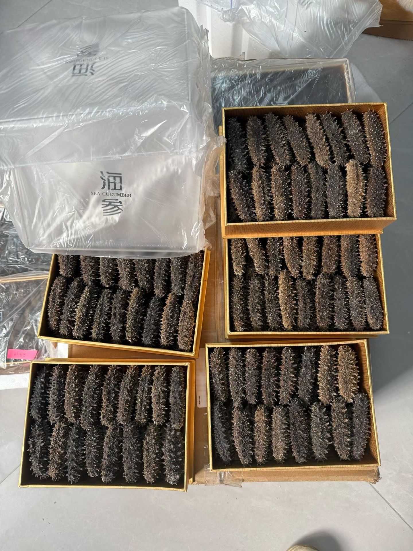 淡乾鹽乾糖乾海參與受潮油膉保存風險檢查