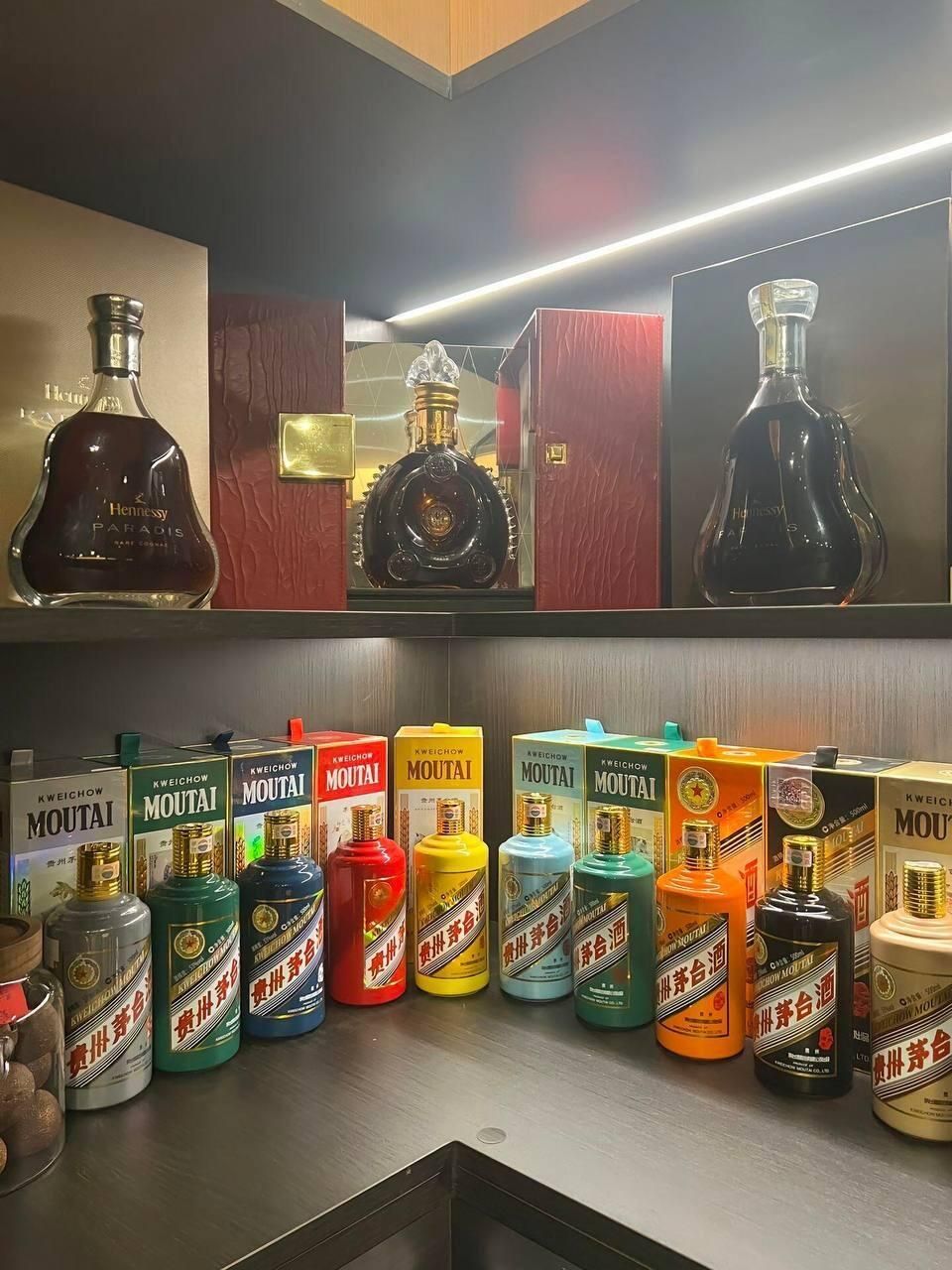 飛天茅台麥卡倫十八年與軒尼詩XO版本渠道流動性比較