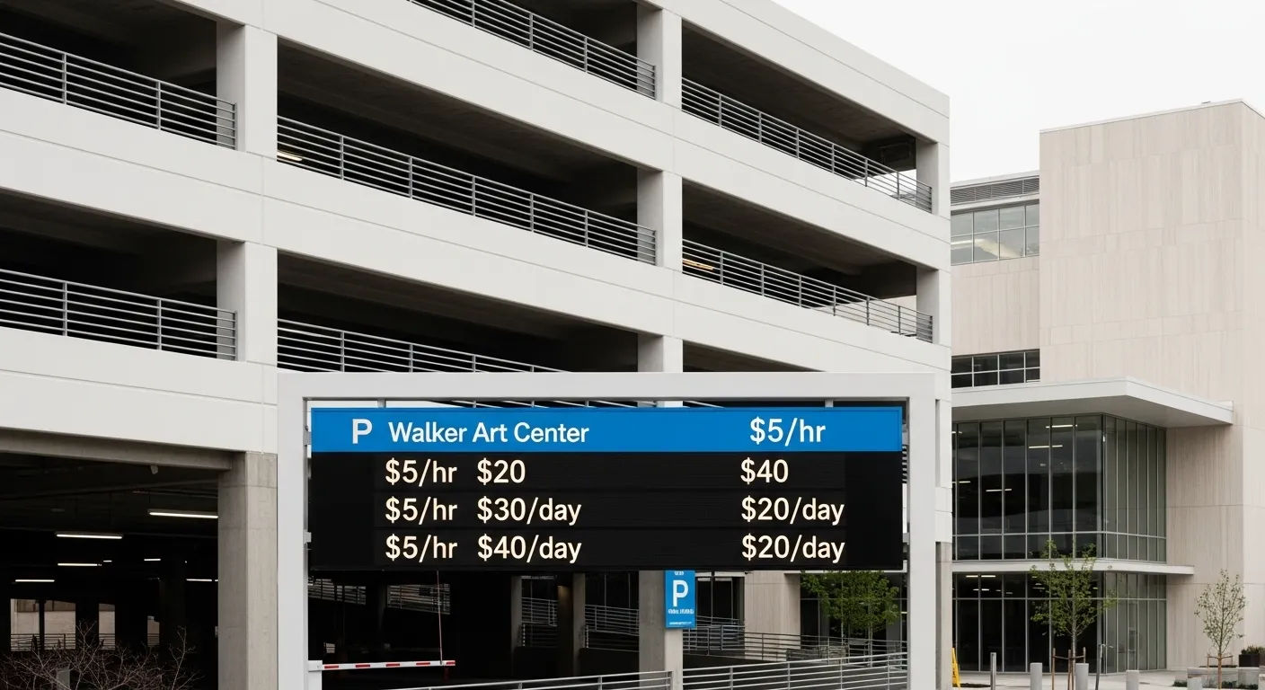 Walker Art Center Parking Cost and Options