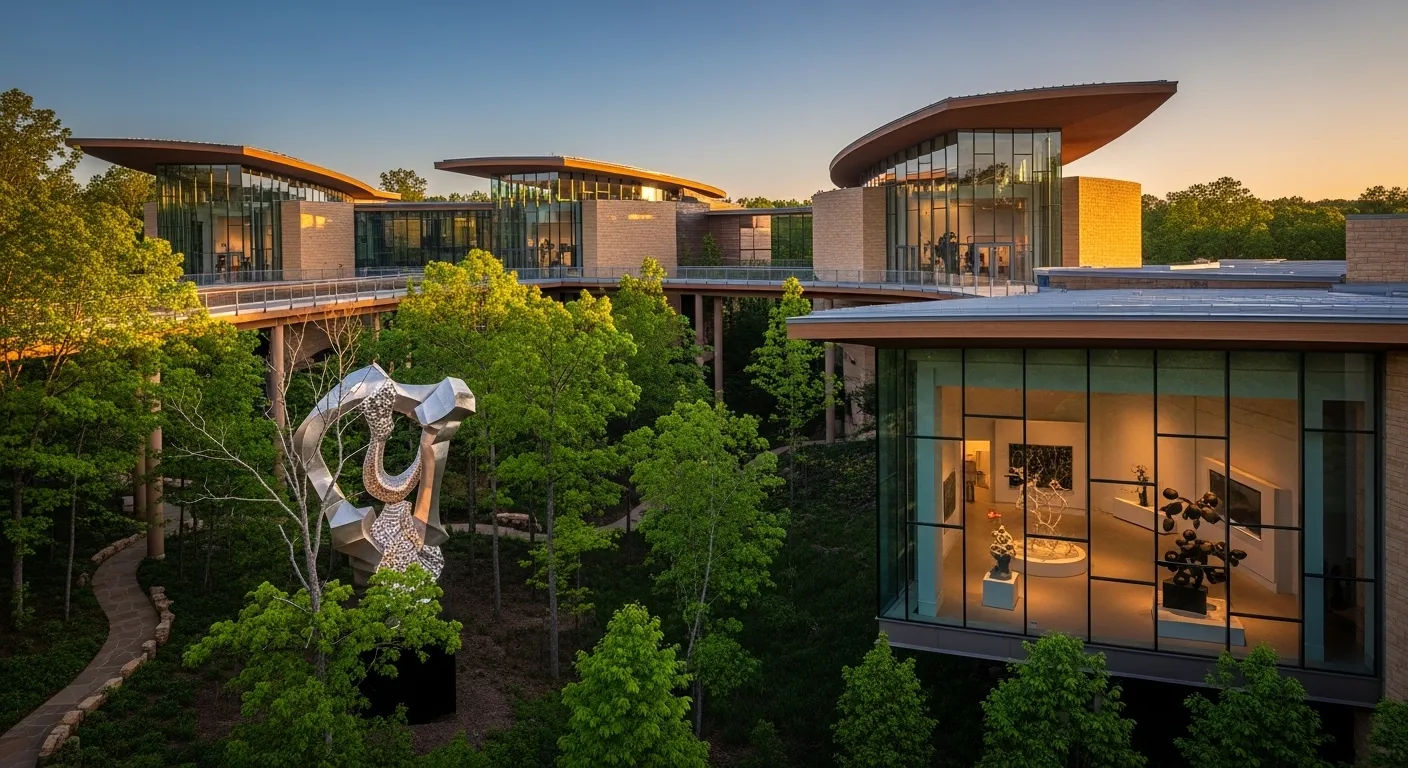 Crystal Bridges Exhibits Bentonville Nature