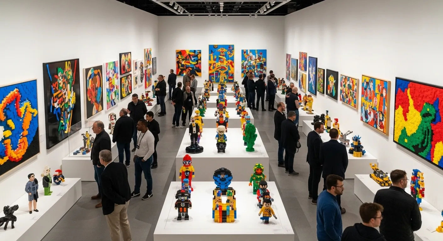 Lego Museum of Modern Art Brick Builds