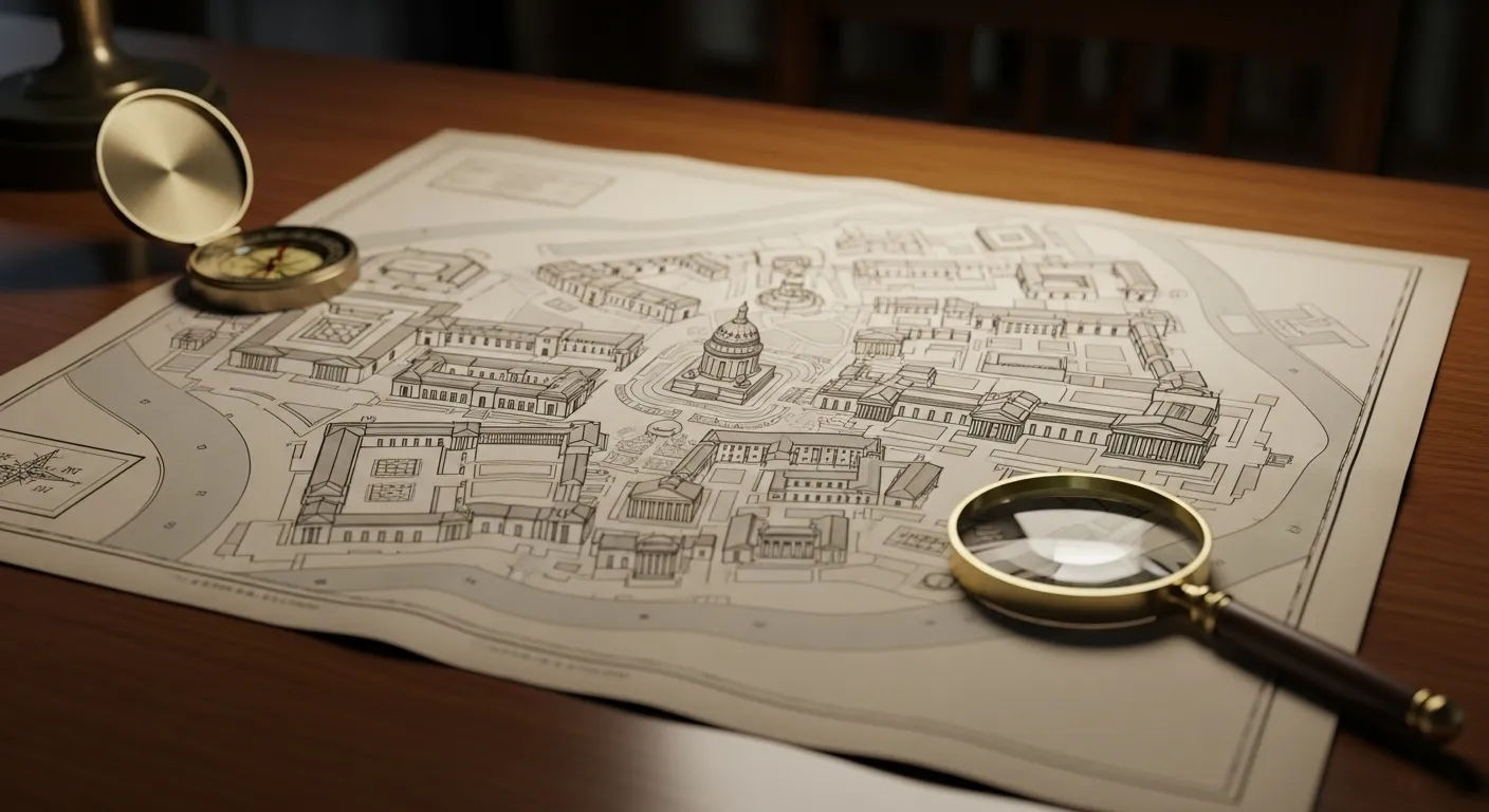 map of the national gallery