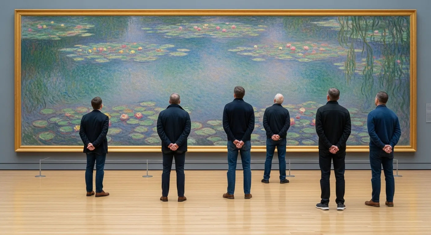 Monet in Moma Water Lilies