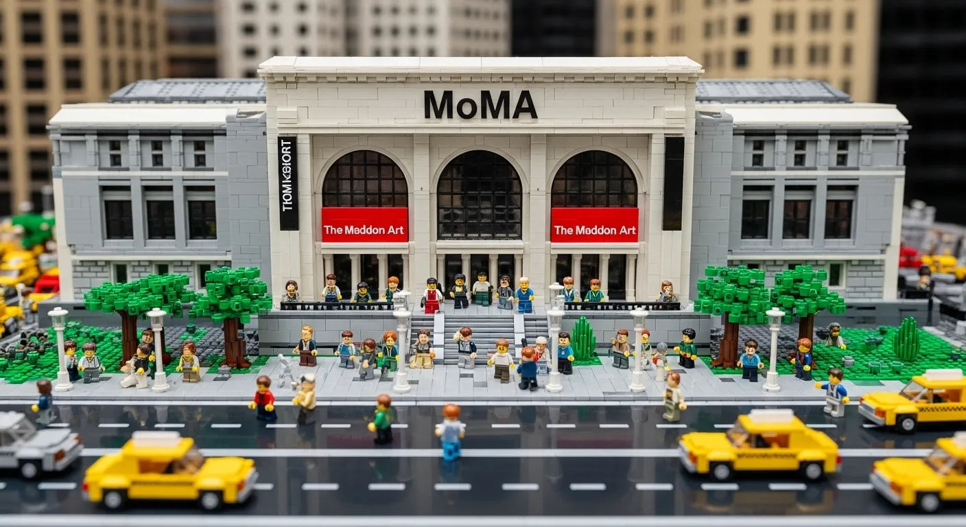 museum of modern art lego