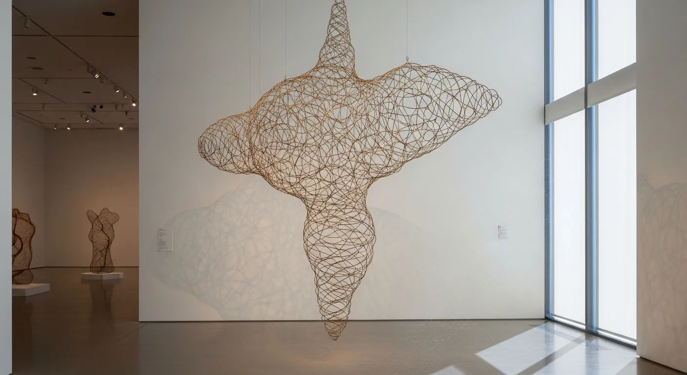 Ruth Asawa Moma Wire Sculptures