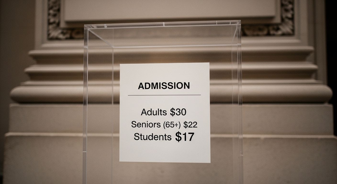 the met museum ticket price