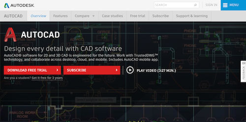 AutoCAD software