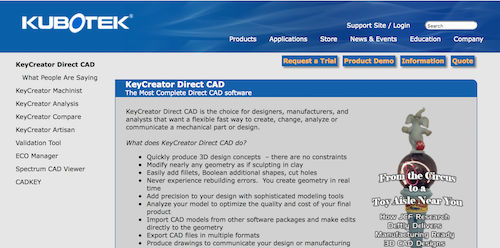 KeyCreator Direct CAD