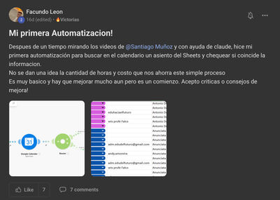 Facundo: Mi primera automatizacion