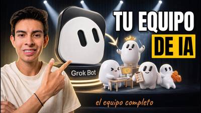 Crea Agentes IA con GROKBOT