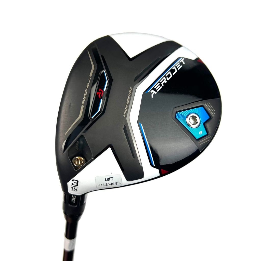 Left Handed Cobra Aerojet 3 Wood / 15 Degree / Kai'li White 70 Stiff Flex - Image 2