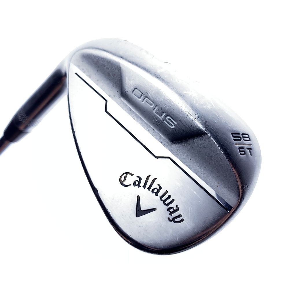Used Callaway Opus Brushed Chrome Lob Wedge / 58.0 Degrees / Wedge Flex / L-H - Image 3