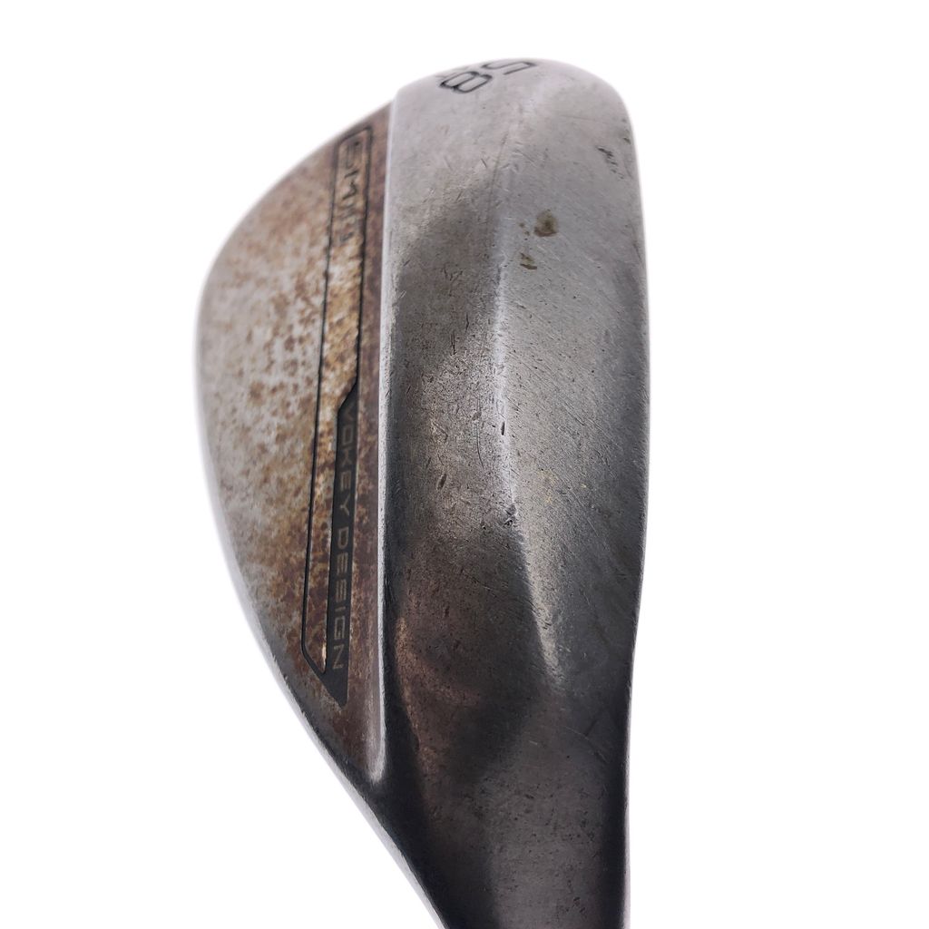 Used Titleist Vokey SM10 Raw Lob Wedge / 58.0 Degrees / X-Stiff Flex - Image 5