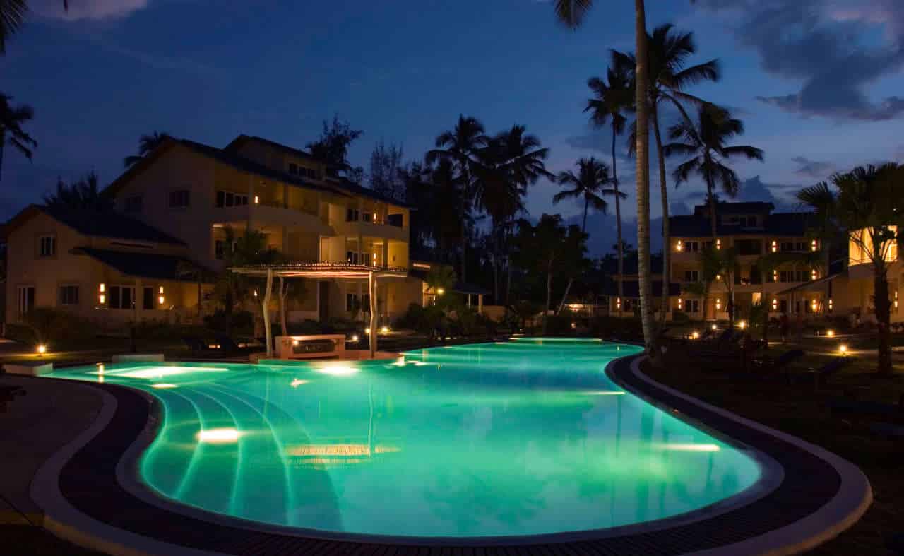 Piscina en las terrenas