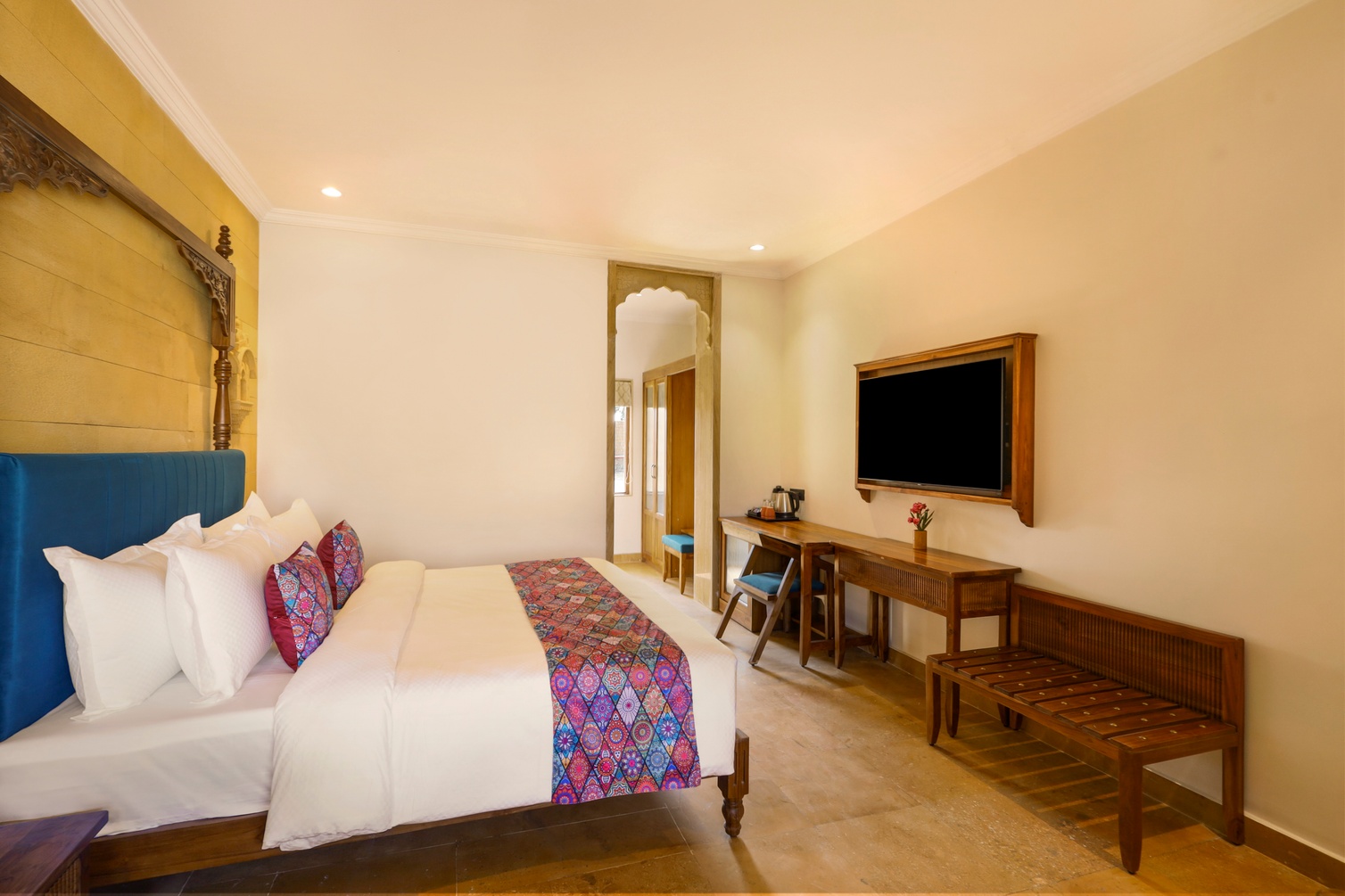 Garden View Premier Room with Sit Out at Sterling Rudraksh Jaisalmer - Photo 3