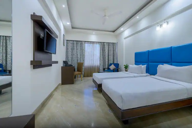 Winter Green Room - Twin Bed at Harsha The Fern - An Ecotel Hotel, Shivamogga - Photo 1