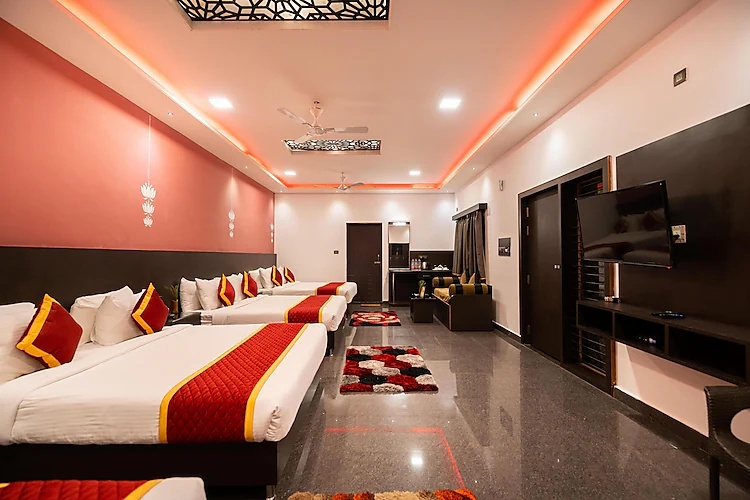 Jumbo Cottage Non Ac (5 Bed) at Parampara Resort & Spa, Coorg - Photo 2