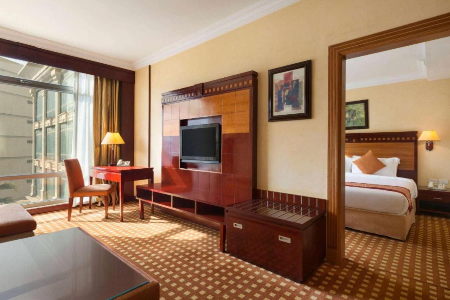 King Executive Suite with City View - Non-Smoking at Ramada by Wyndham Riyadh - Photo 3