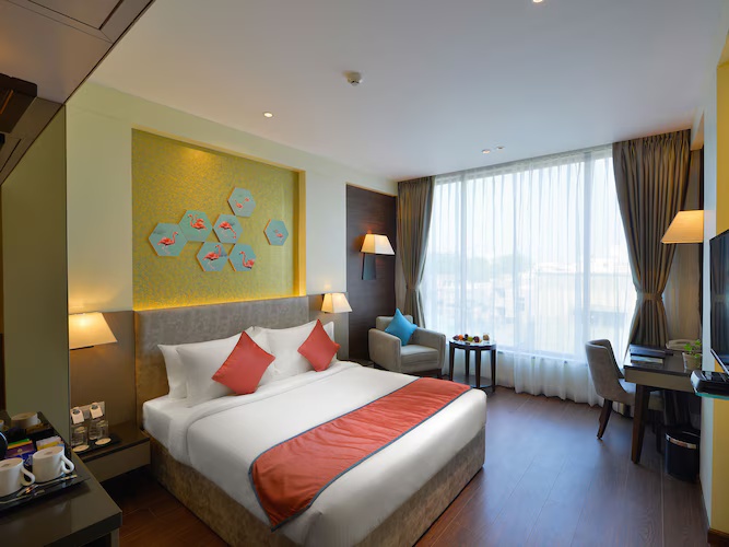 Winter Green Room, 1 King Bed at The Fern - An Ecotel Hotel, Vadodara - Photo 1