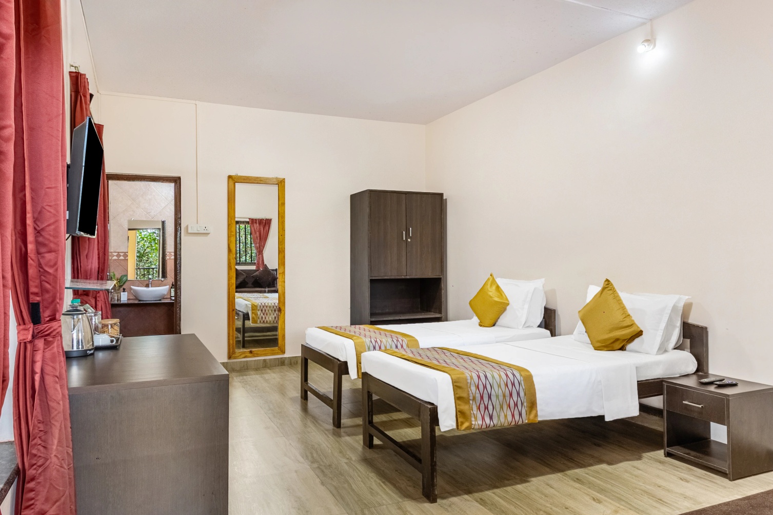 Forest View Cottage Room with Sit-out at Nature Trails Riverview Rock Valley Goa - Photo 1
