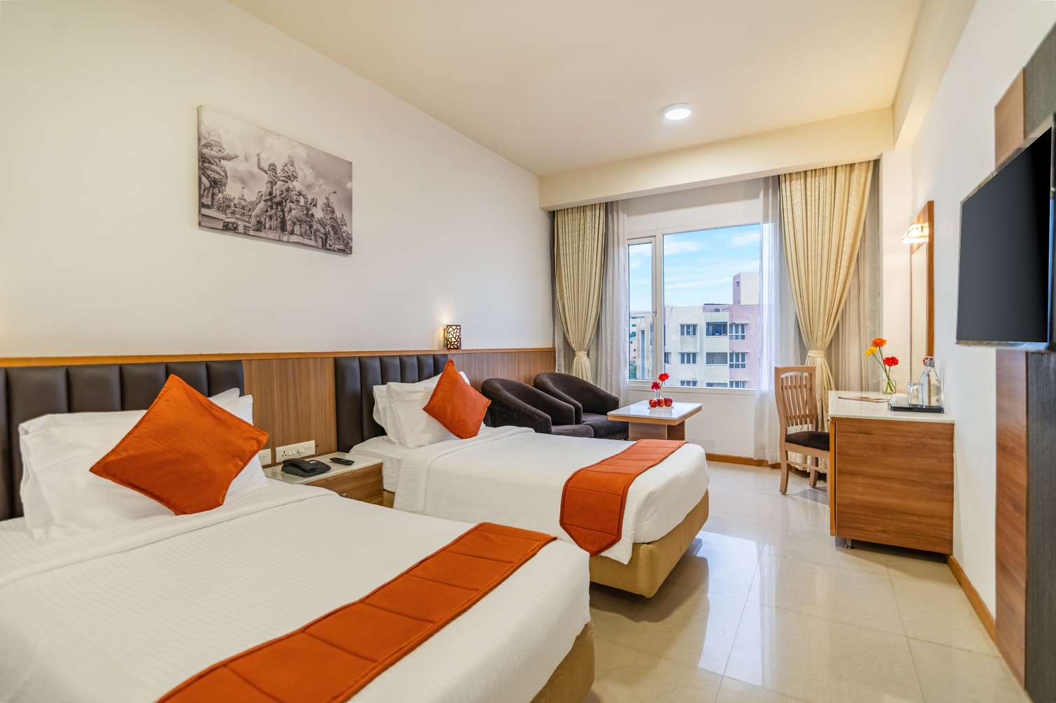 Classic Twin Room at Sterling V Grand Madurai - Photo 2
