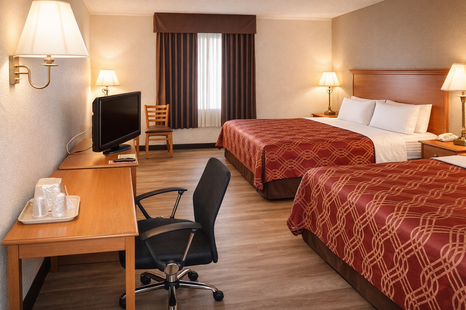 Room with Two Queen Beds - Non-Smoking at MHO Hotel Bordentown - Photo 3