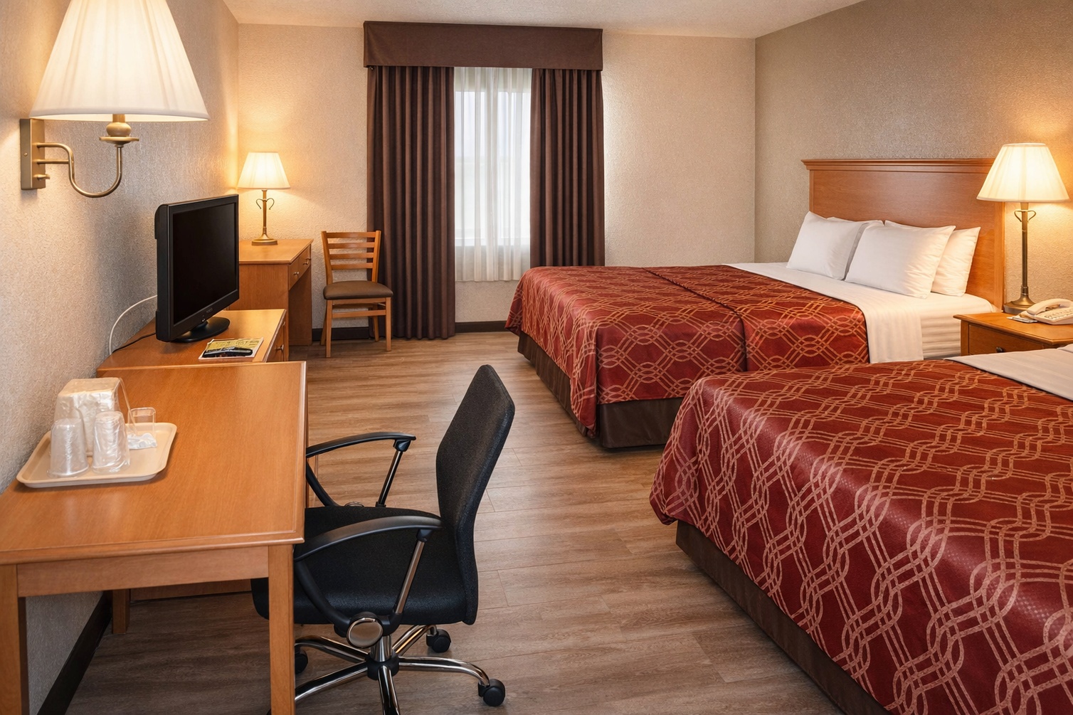 Room with Two Queen Beds - Non-Smoking at MHO Hotel Bordentown - Photo 1