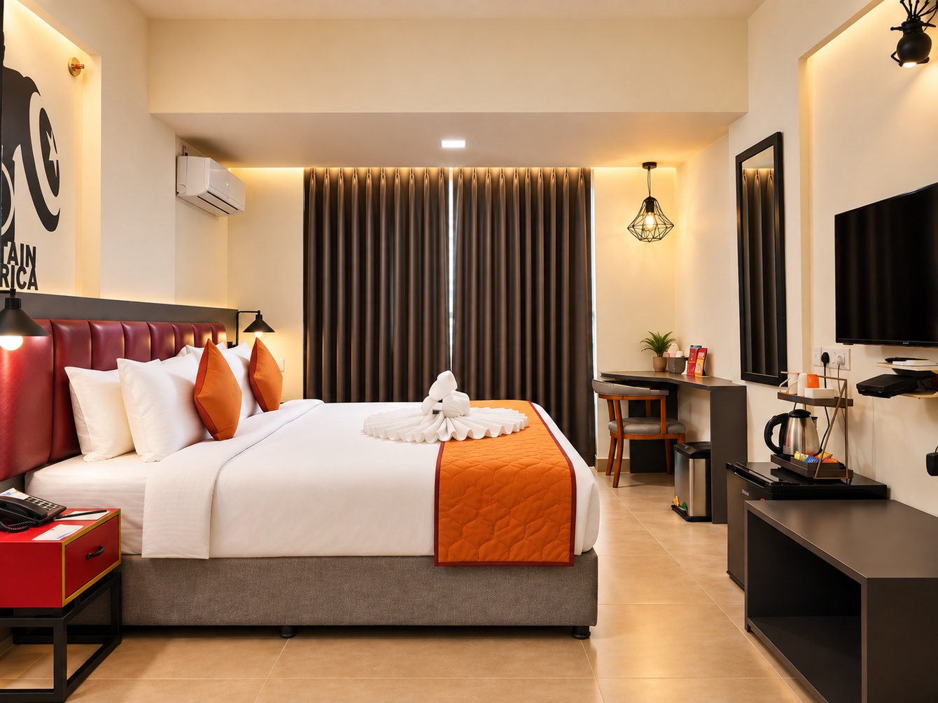 Classic Queen Room at The Altruist Whitefield Hotel - Photo 1