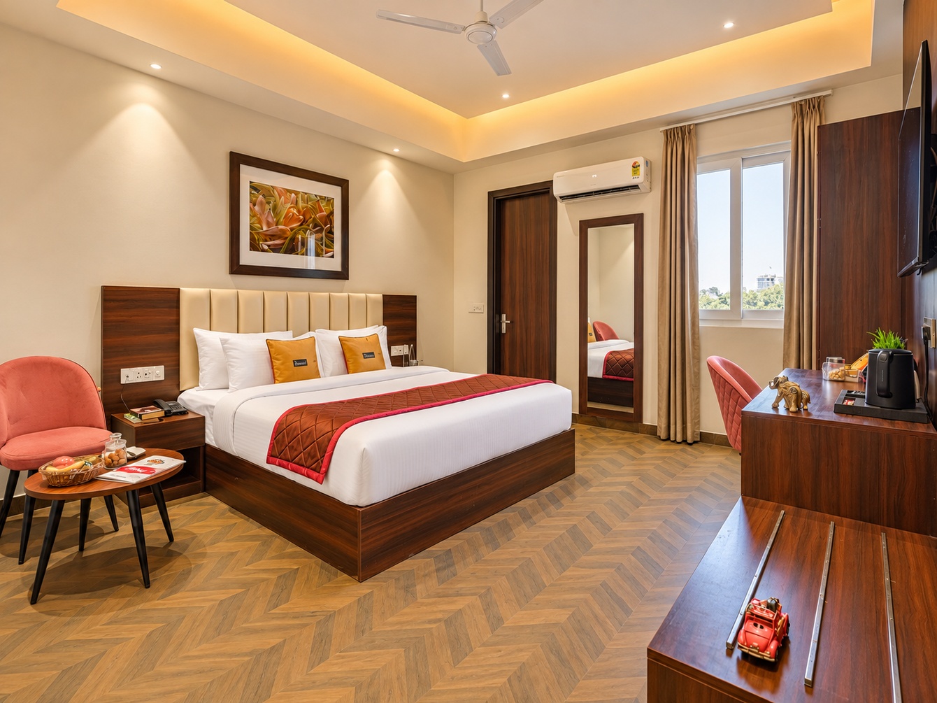Deluxe Queen at The Altruist Gurugram Hotel - Photo 1