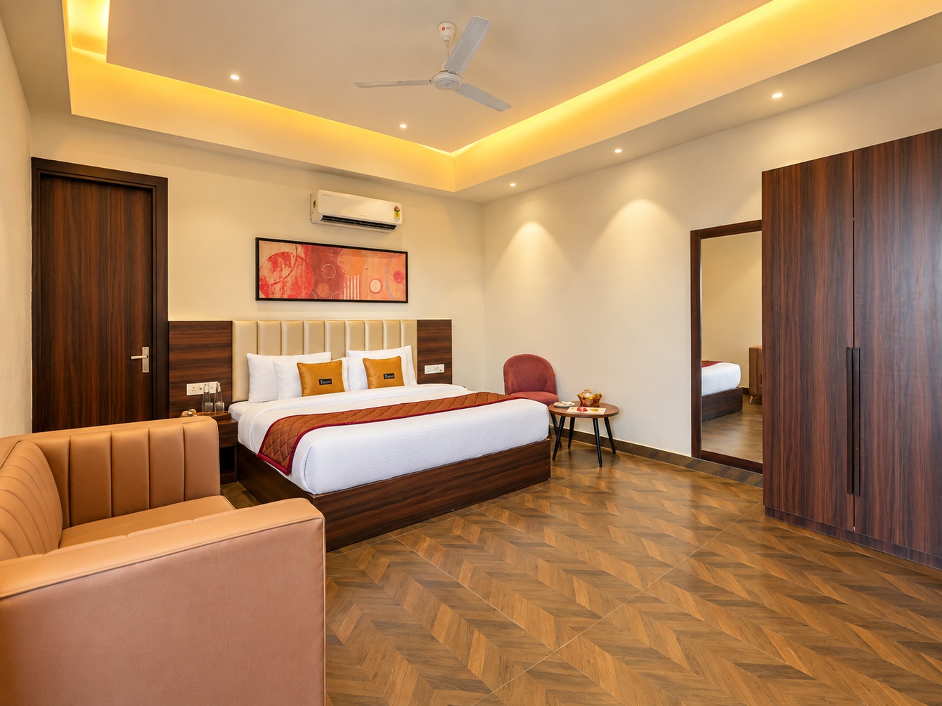 Suite Room With Balcony at The Altruist Gurugram Hotel - Photo 1