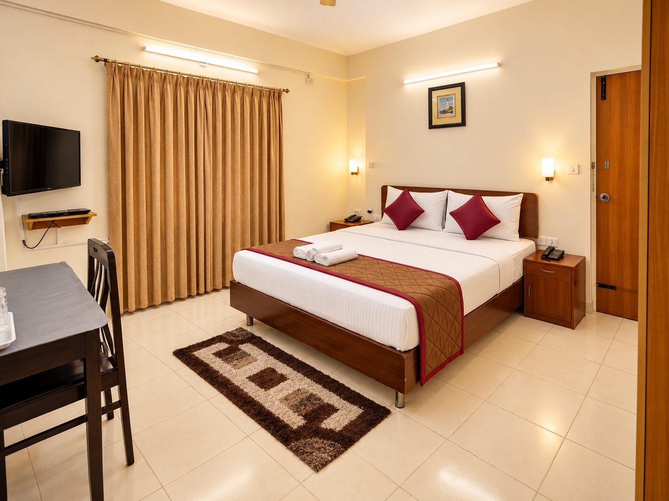 Deluxe Queen Room at The Altruist Bellandur ORR Hotel - Photo 1