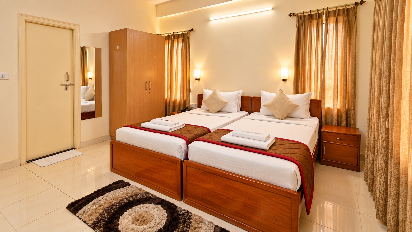 Deluxe Twin Room at The Altruist Bellandur ORR Hotel - Photo 2