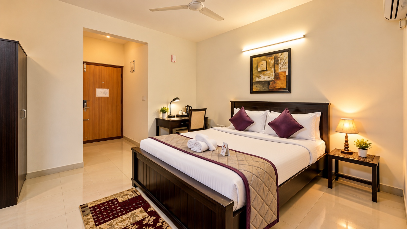 Deluxe Queen Room at The Altruist Bellandur Hotel - Photo 1