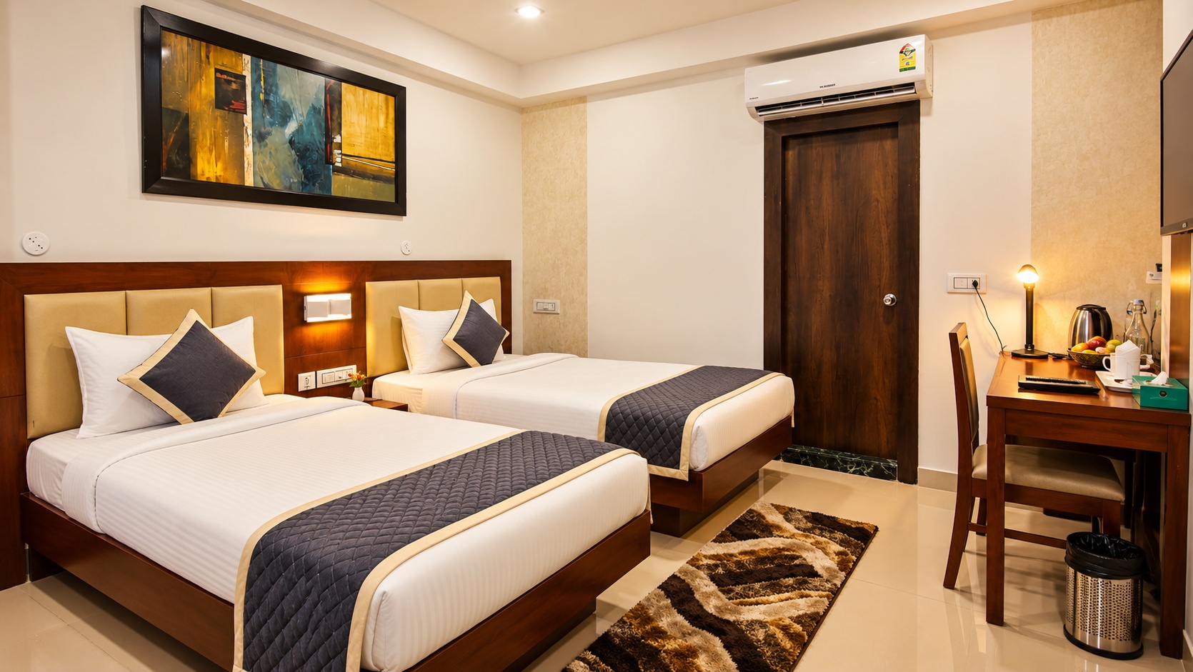 Deluxe Twin Room at The Altruist New Town Hotel - Photo 3
