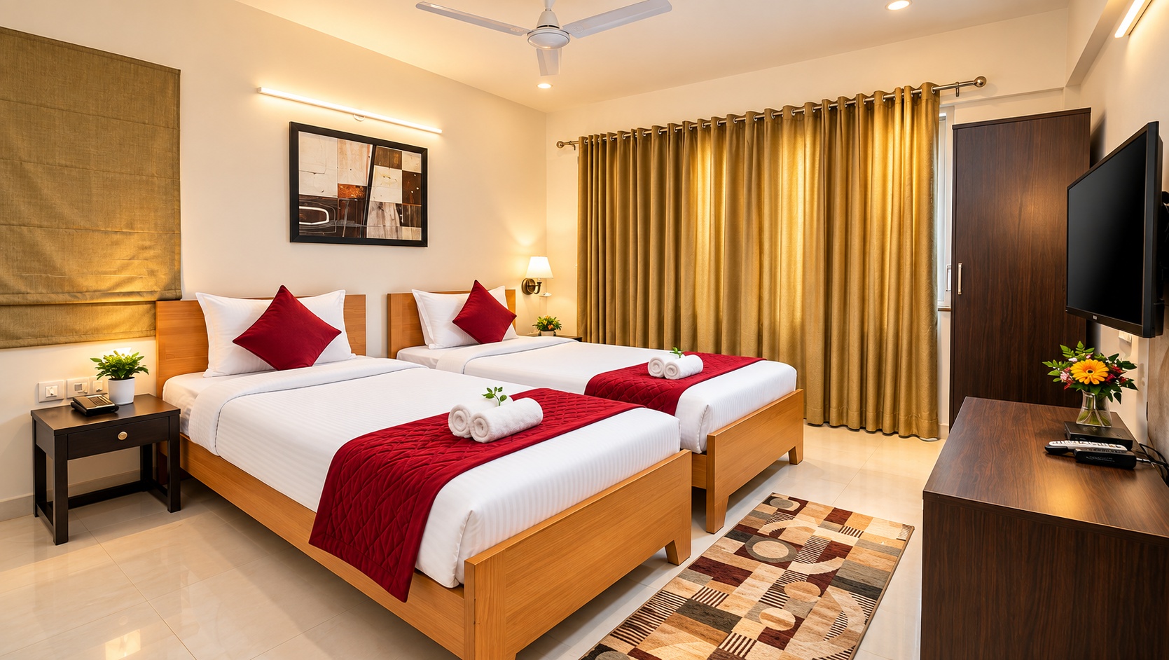 Suite Twin Room at The Altruist Bellandur Hotel - Photo 1