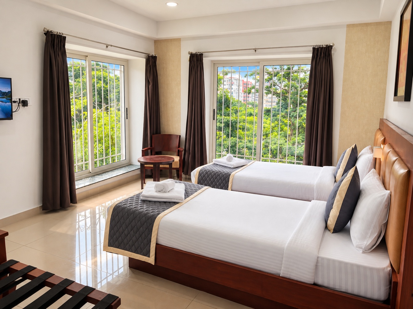Deluxe Twin Room at The Altruist New Town Hotel - Photo 2