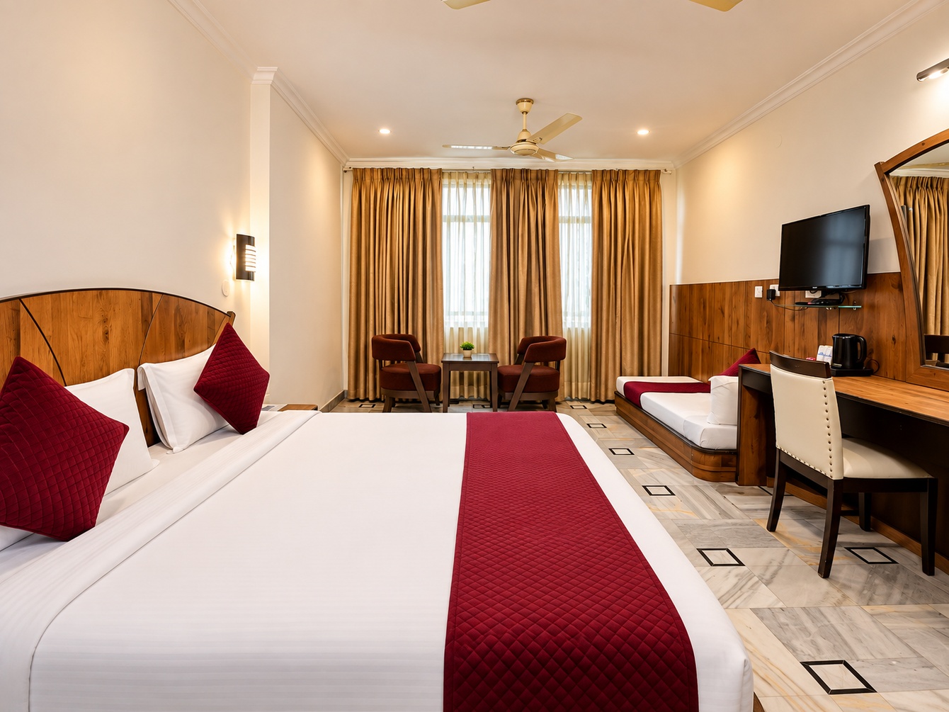 Premium Room Shrine View at The Altruist Katra Hotel - Photo 3