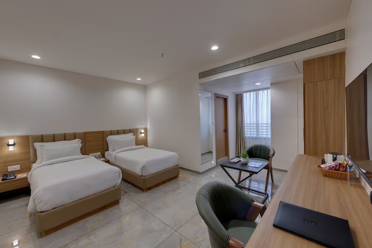 Deluxe Room at Comfort Inn Sapphire Chandkheda, Ahmedabad - Photo 1