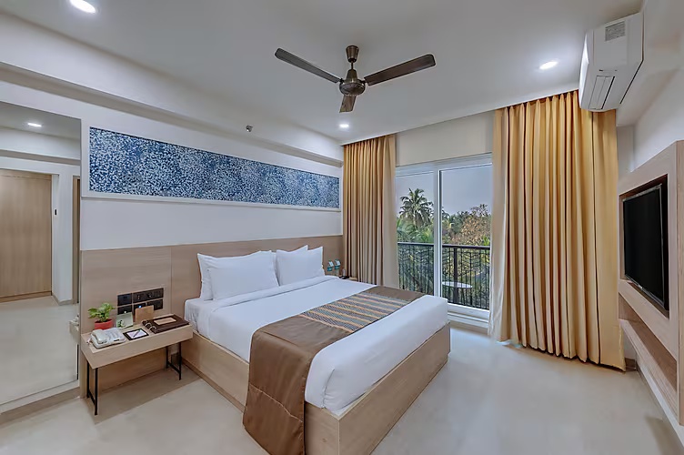 Fern Classic Premium Suite, 2 Queen Beds & 2 Twin Beds at The Fern Habitat, Candolim, Goa - Photo 1