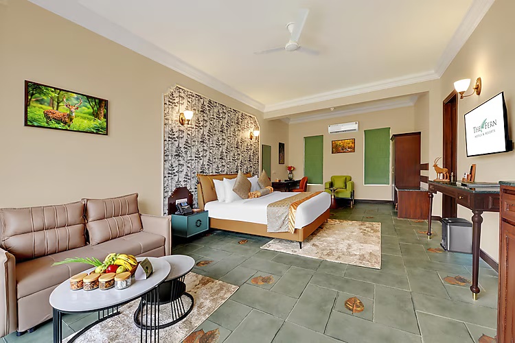 Fern Club Room at Debu's The Fern Resort & Spa Jim Corbett - Photo 3