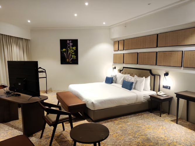 Fern Classic Suite, 1 King Bed at Bhanu The Fern Forest Resort & Spa, Jambughoda (Gujarat) - Photo 1